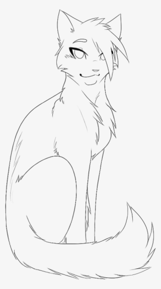 Cat Drawing Sketch - Line Art #9285731