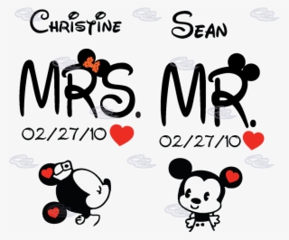 Home Page Shops Married With Mickey Mrs Mr Little Minnie - Mr & Mrs Mouse #9286185