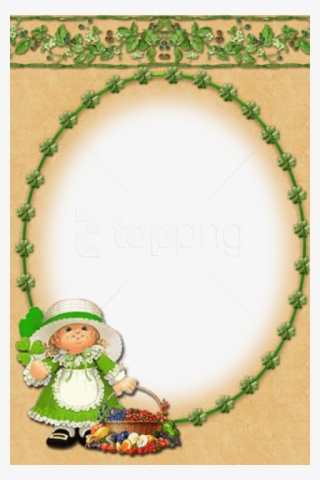 Cute Girl Transparent Photo Frame Png - Picture Frame #9287128