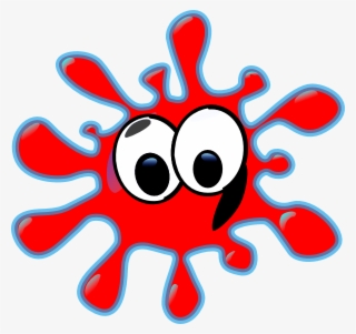 Red Slime Clipart Png #9287654