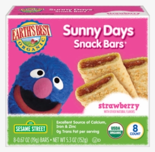 Earths Best Organic Sesame Street Sunny Days Snack - Earth's Best Snack Bars #9288117