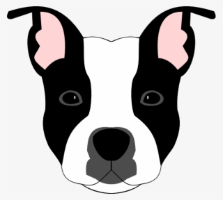 Adele Black White American Staffordshire Terrier Stuffed - Staffordshire Terrier Dog Vector #9288388