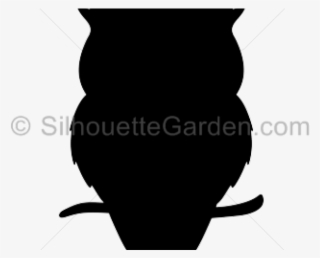 Silhouette Clipart Owl - Illustration #9288467