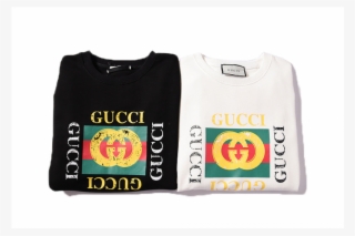 Gucci/ Gucci Vintage Two-g Logo Print Hoodie - Label #9288910