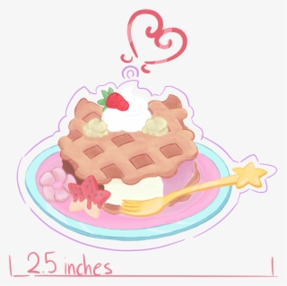 Steven's Waffle Cat Sandwich Steven Universe Acrylic - Snack Cake #9289492