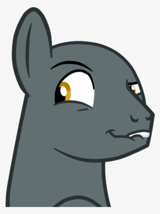 Smirk Face Vector - Cartoon #9290547