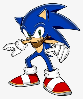 This Is Sonic From A Little Project Of - Cartoon #9290955