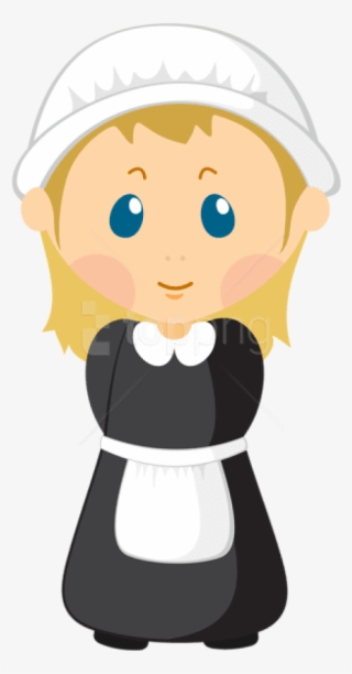 Free Png Download Girl Pilgrim Png Images Background - Clip Art #9291234