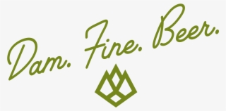 Dam Fine Beer - Calligraphy #9291326