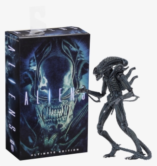 Blue Alien Warrior 7” Ultimate Action Figure - Neca Ultimate Alien Warrior #9291747