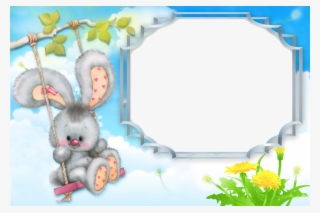 Sweet K - Easter Bunny Frames Transparent Background #9291871
