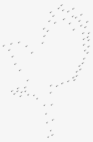 Flapping Bird Connect The Dots - Monochrome #9292488