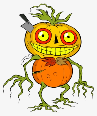 Pumpkin Clipart Person - Cartoon #9292527