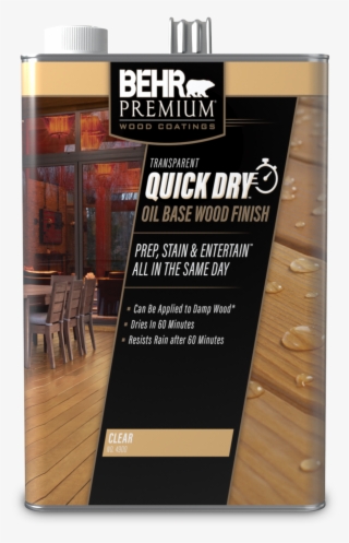 Behr Premium Quick Dry Oil Base Wood Finish - Behr Premium Plus Ultra #9292787