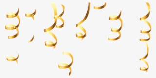 Champagne Ribbon Png #9292831