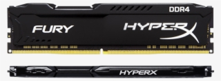 Kingston 8gb Kit Hyperx Fury Ddr4 2666mhz, Cl15, Black, - Hyperx Fury Black #9292987