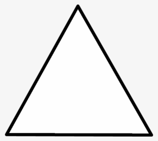 Círculo Hexágono Octógono Óvalo Pentágono Rectángulo - Dibujo De Un Triángulo #9293109