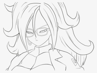 Android 21 Png - Line Art #9293347