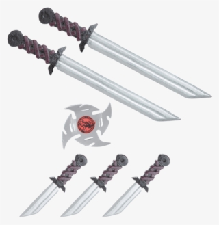 Stealth Ninja Weapons Belt - Armes Ninja #9293397