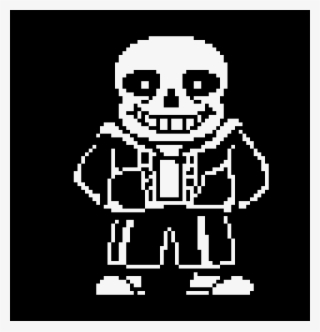 Sans Undertale - Sans Sprite - Free Transparent PNG Download - PNGkey