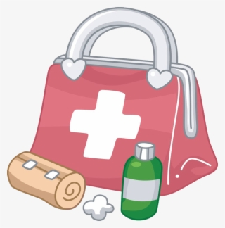 Transparent Stock First Aid Clip Art Hand Painted Handpainted - Dibujo De Primeros Auxilios #9294595