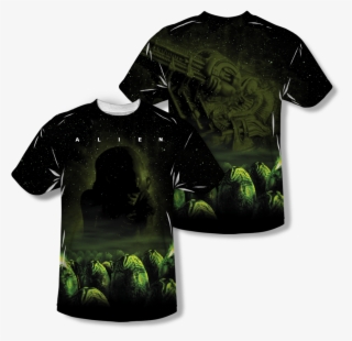 Alien™ Ominous All Over T Shirt - Marty Mcfly Vest Shirt #9295081