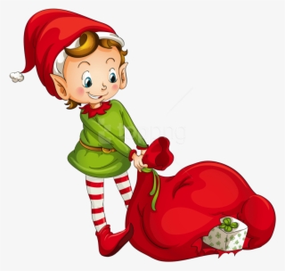 Free Png Elf Png Images Transparent - Clipart Christmas Elf #9296170