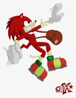 Knuckles The Echidna From Sonic Boom - Cartoon #9297295