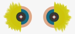 The Eyes Are The Most Iconic Element Of The Pieces - Circle #9298133