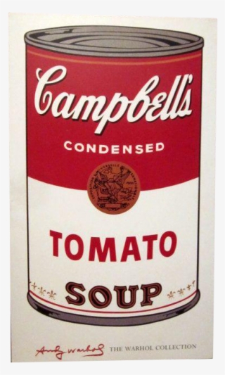 Andy Warhol's Campbell's Tomato Soup Can Poster On - Pop Art Andy Warhol #9298741