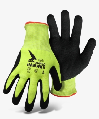 Boss® Knife Hawwk 6 Nitrile Palm Dip With Padded Palm #9298914