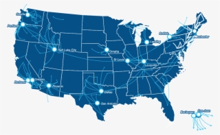 We Deliver, Plain And Simple - Red Blue States Trump Clinton #9299352