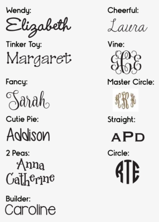 Fancy Monogram Fonts - Coming To My Birthday Party #9299469