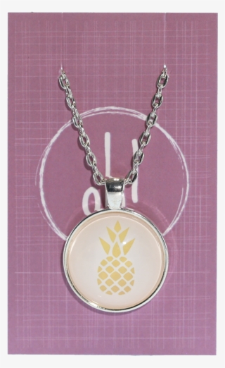 Gold Pineapple Necklace - Locket #9299919