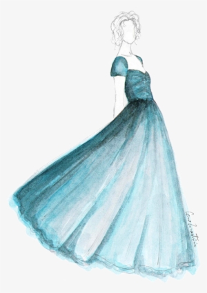 Cindy Styled Ball Gown - Sketch #930037