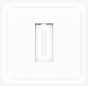 Snow White Modular Plates With Base Frame 1 Module - Parallel #930736