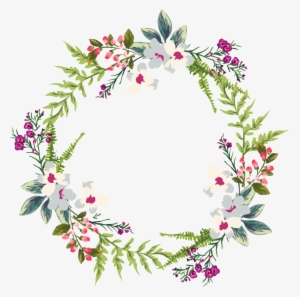 Elegant Transparent Watercolor Garland Free Download - Floral Quote I Have Faith Motivational Inspirational #930792