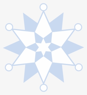 Winter Snowflake Pattern - Sun And Moon On Nepal's Flag #930831