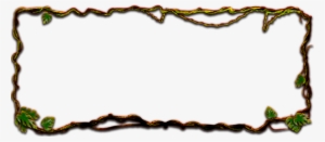 8/28/18 - Cartoon Jungle Vine Border #931386