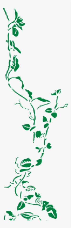 Vine Border Clipart Green Vine Border Clip Art At Clker - Black Borders Transparent Background #931390