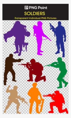 Silhouette Images, Icons And Clip Arts Of Military #931989