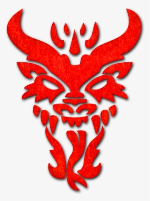 The Red Dragon Clan Logo - Emblem #932156