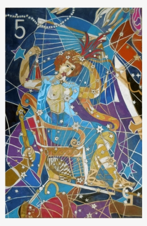 Five Stars Of The Night Queen - Painting #932253 Five Stars Of The Night Queen - Painting #932253