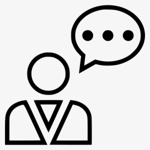 Chat Bubble Conversation Talk User Profile Man Comments - Portable Network Graphics #932683