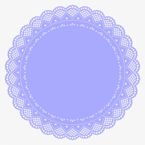 Lilac Doily Clip Art At Clker - Doily #932833