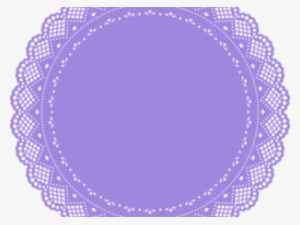 Purple Clipart Doily - Mk Photography #933590