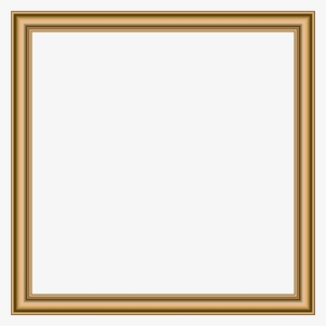 Golden Photo Frame Png #934753