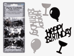 Multi Coloured Happy Birthday Party Table Confetti #935128