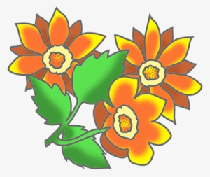 Buttercups Clipart, Orange Flowers - Clip Art #935335