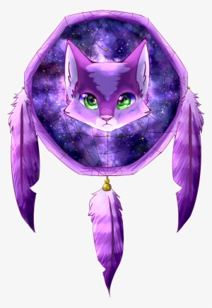Aurora's Dream Catcher - Dream Catcher Cat Art #935767